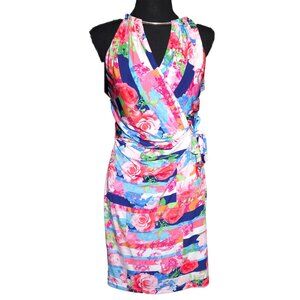 Jessica Simpson Floral Midi Dress, Size 2